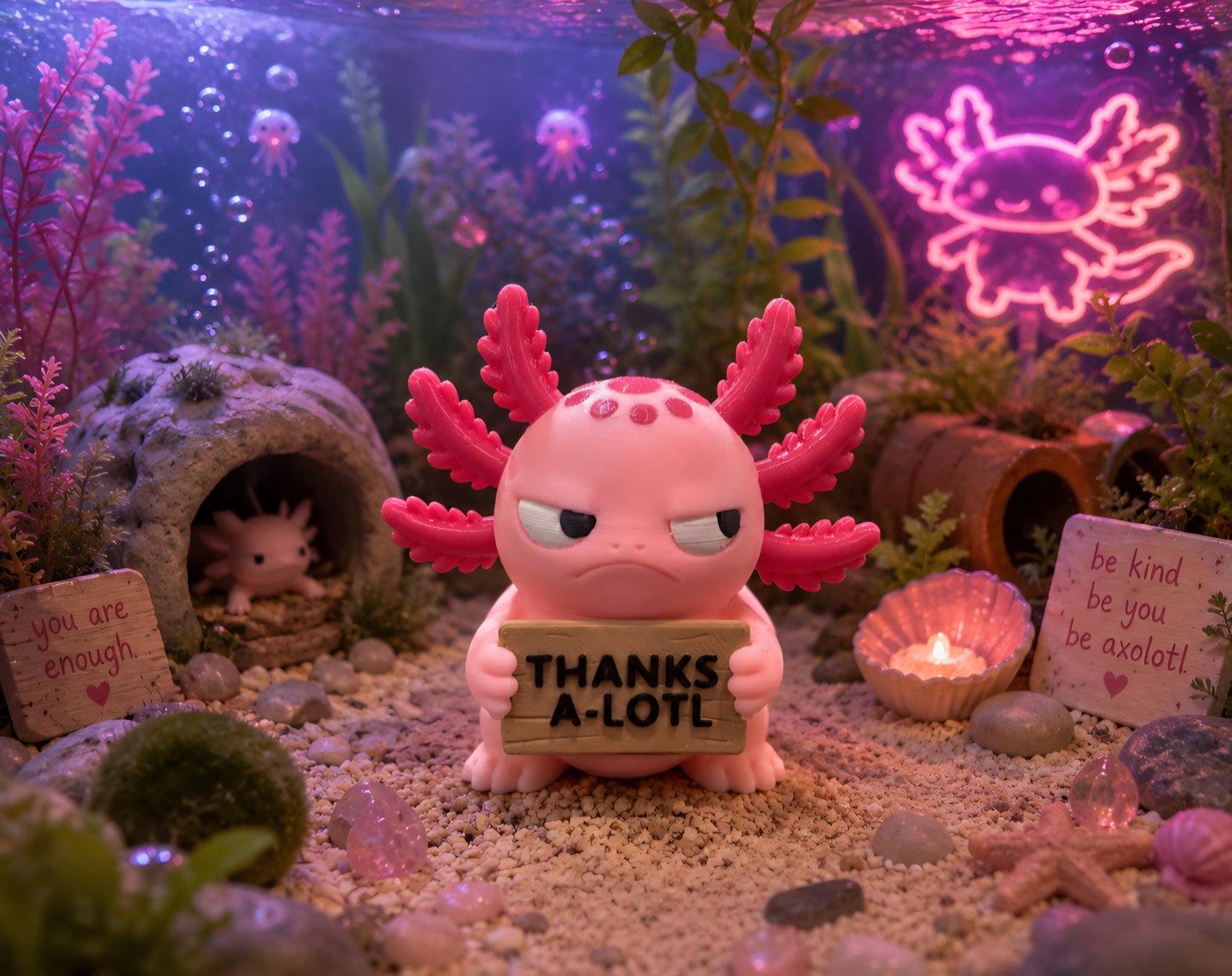 3D Printed “Animals With Attitude” Figures – Funny Sassy Animal Collectibles