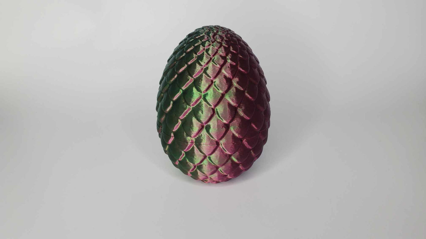 Teenager crystal dragon with egg