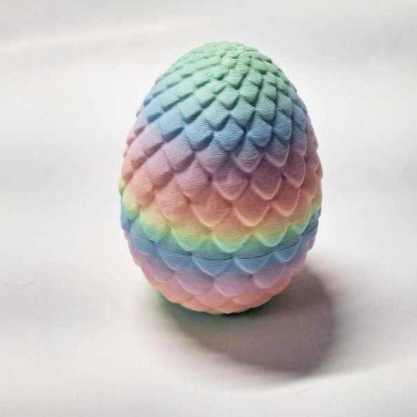 Easter Baby crystal dragon with egg