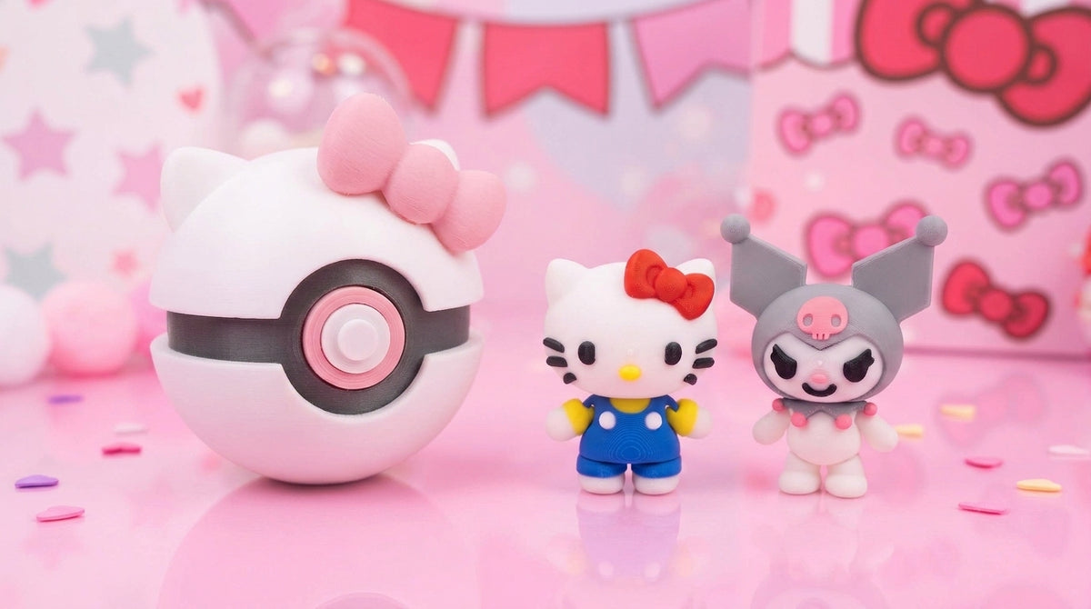 Hello Kitty (Pokeball and Mini's)
