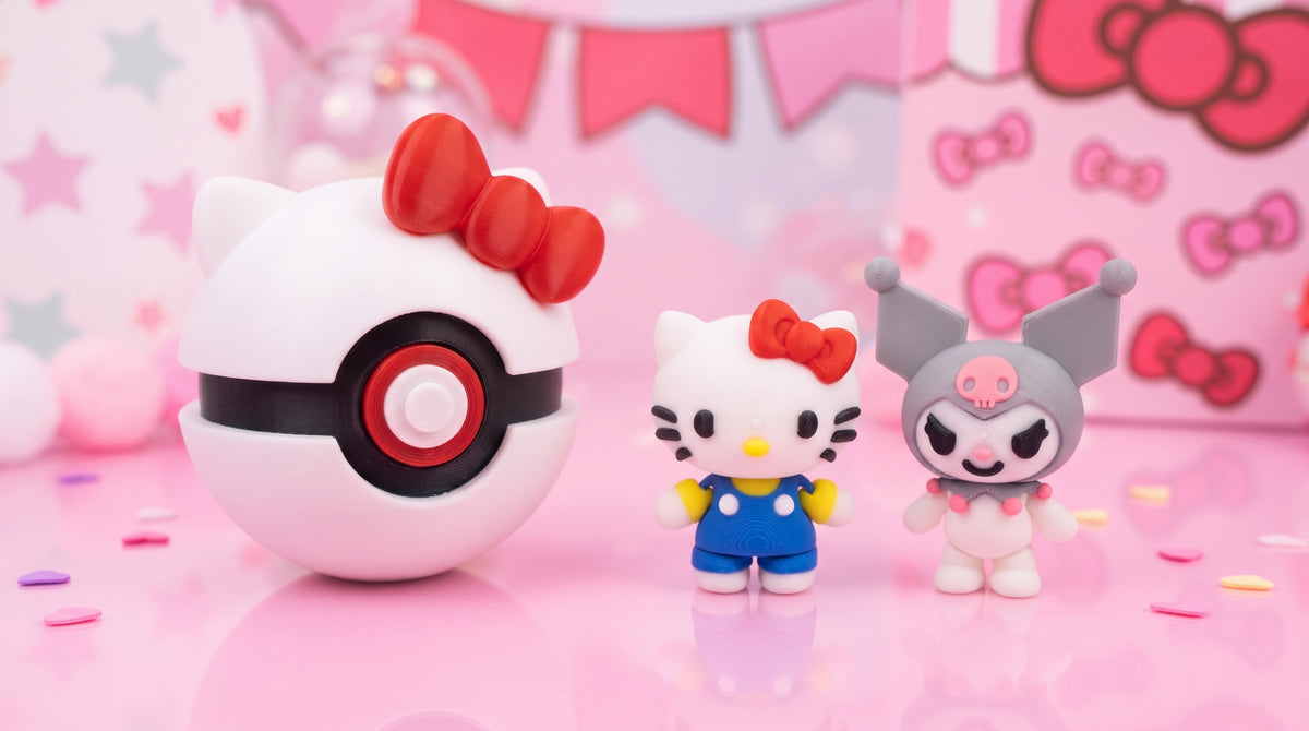 Hello Kitty (Pokeball and Mini's)