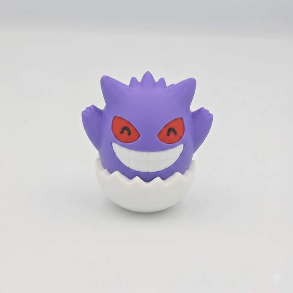 Gengar Easter Egg – Pokémon Inspired Easter Collectible