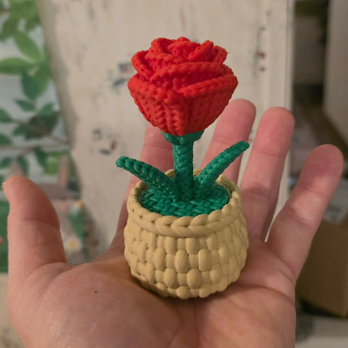 Knitted Rose (Single & Triple)