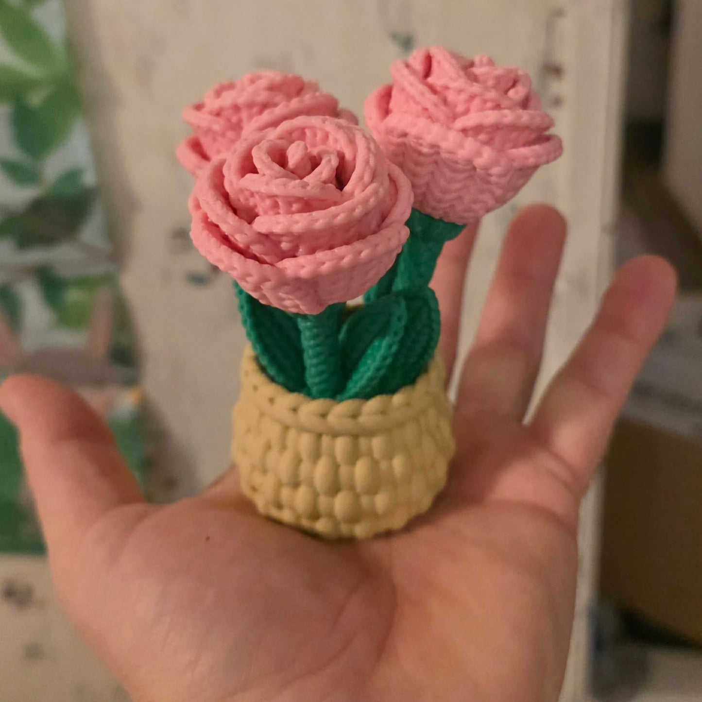 Knitted Rose (Single & Triple)