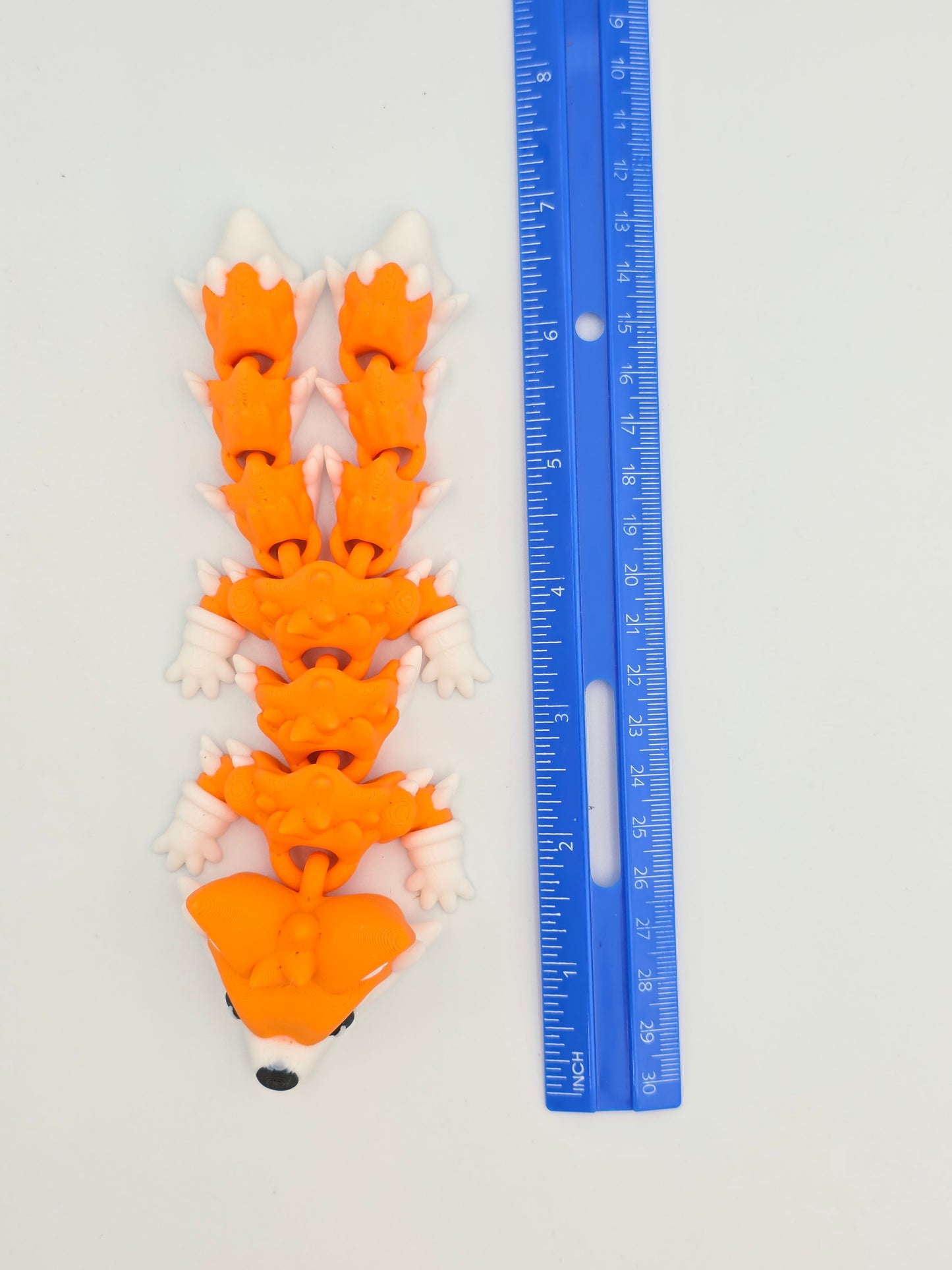 3D Printed Sonic Inspired Dragon Figure | Flexi Fidget Toy