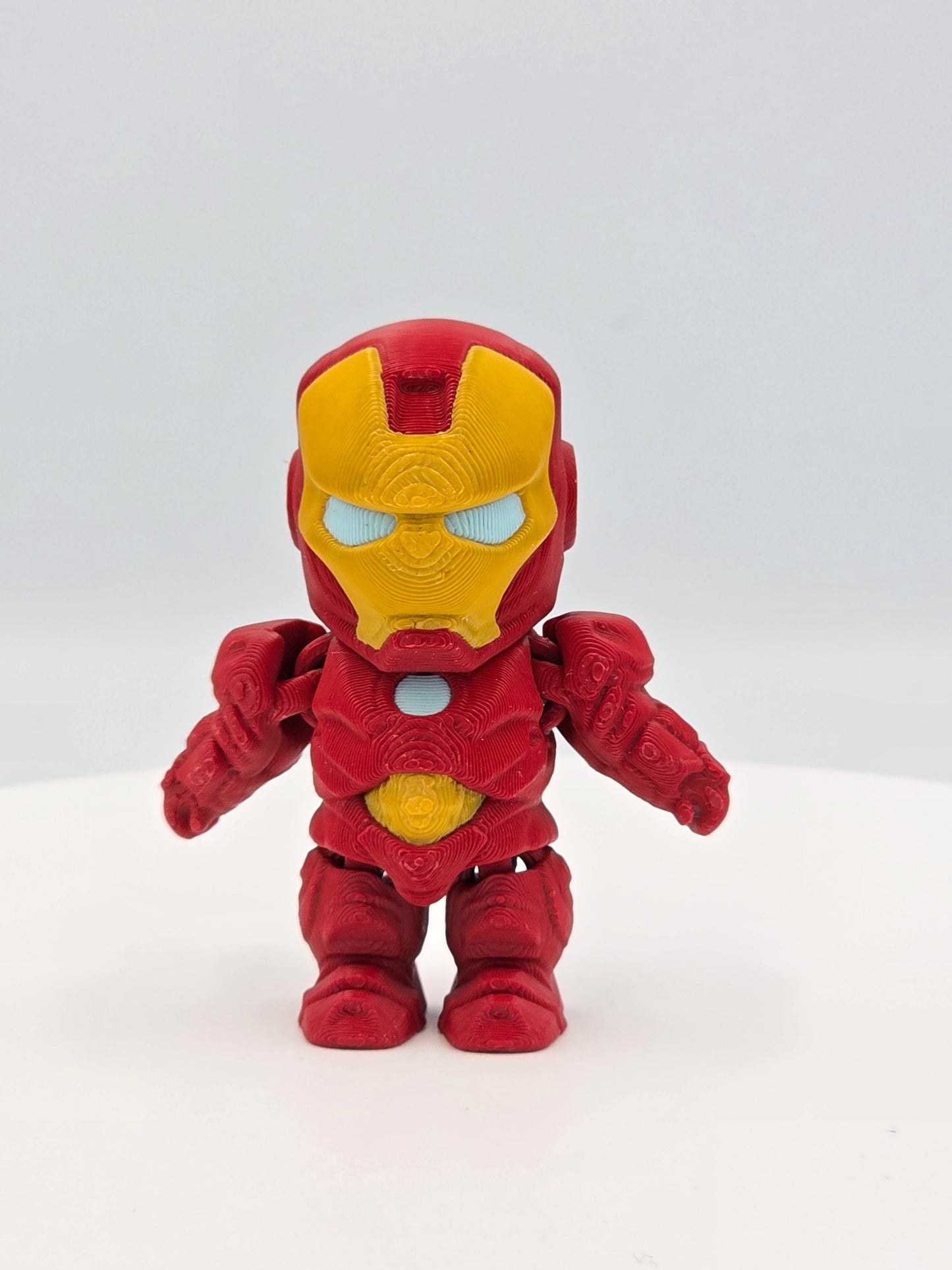 3D Printed Marvel Mini Figures – Spider-Man, Wolverine, Hulk, Venom & Iron Man
