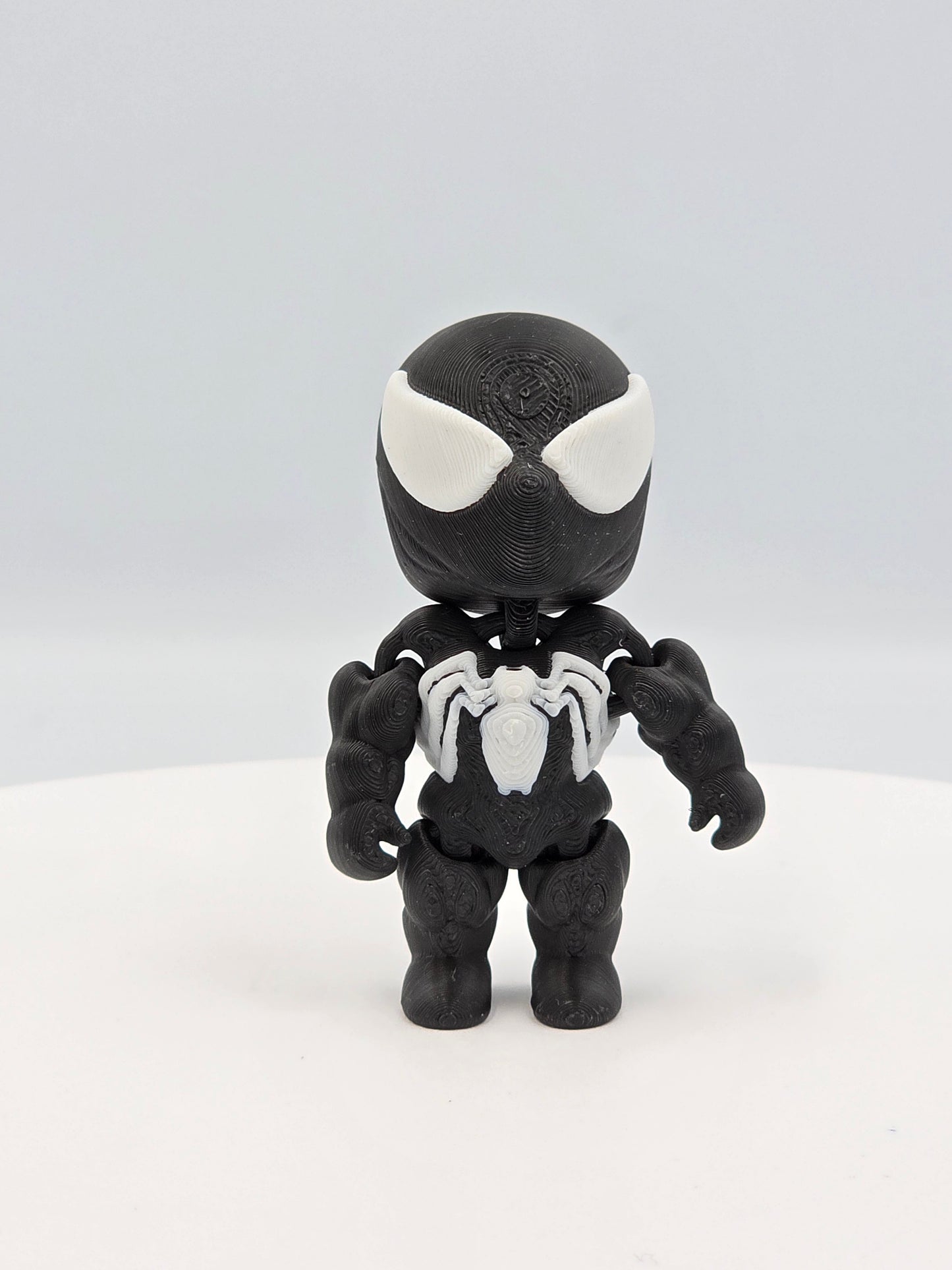 3D Printed Marvel Mini Figures – Spider-Man, Wolverine, Hulk, Venom & Iron Man
