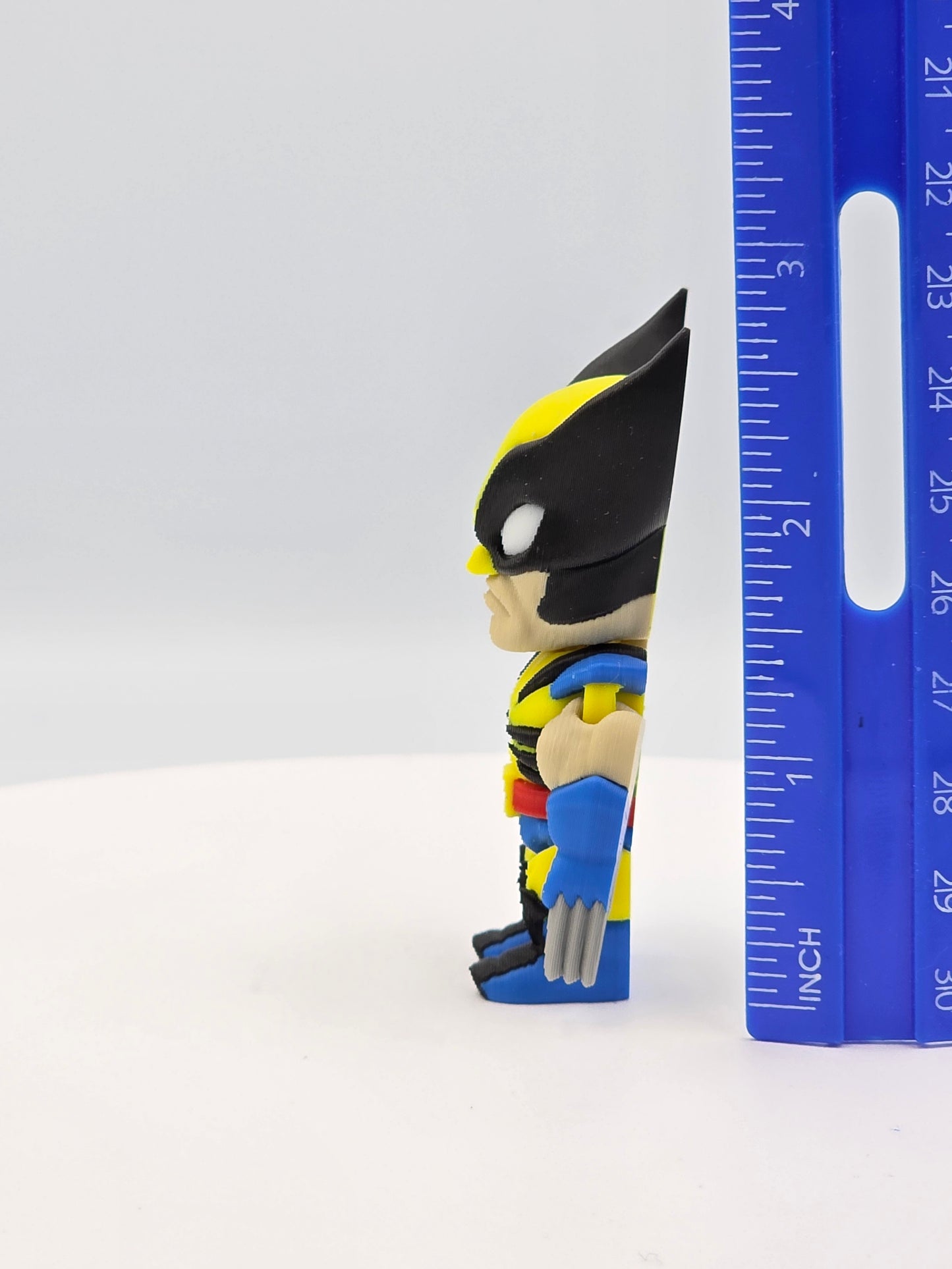 3D Printed Marvel Mini Figures – Spider-Man, Wolverine, Hulk, Venom & Iron Man