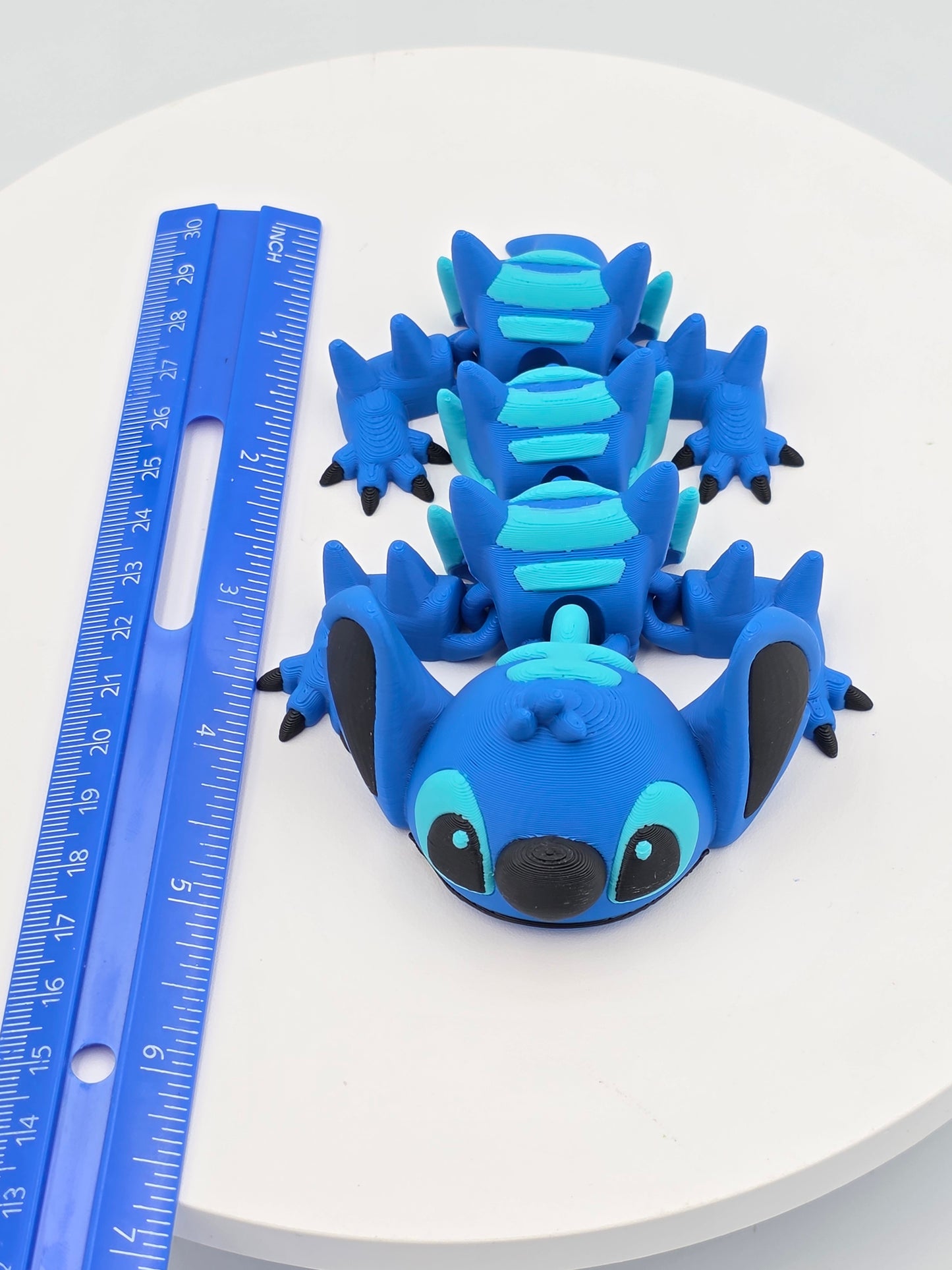 3D Printed Stitch & Angel Mini Figures – Cute Collectible Set