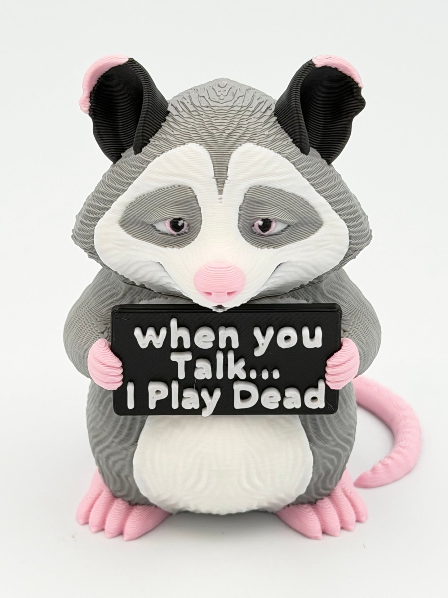 3D Printed “Animals With Attitude” Figures – Funny Sassy Animal Collectibles