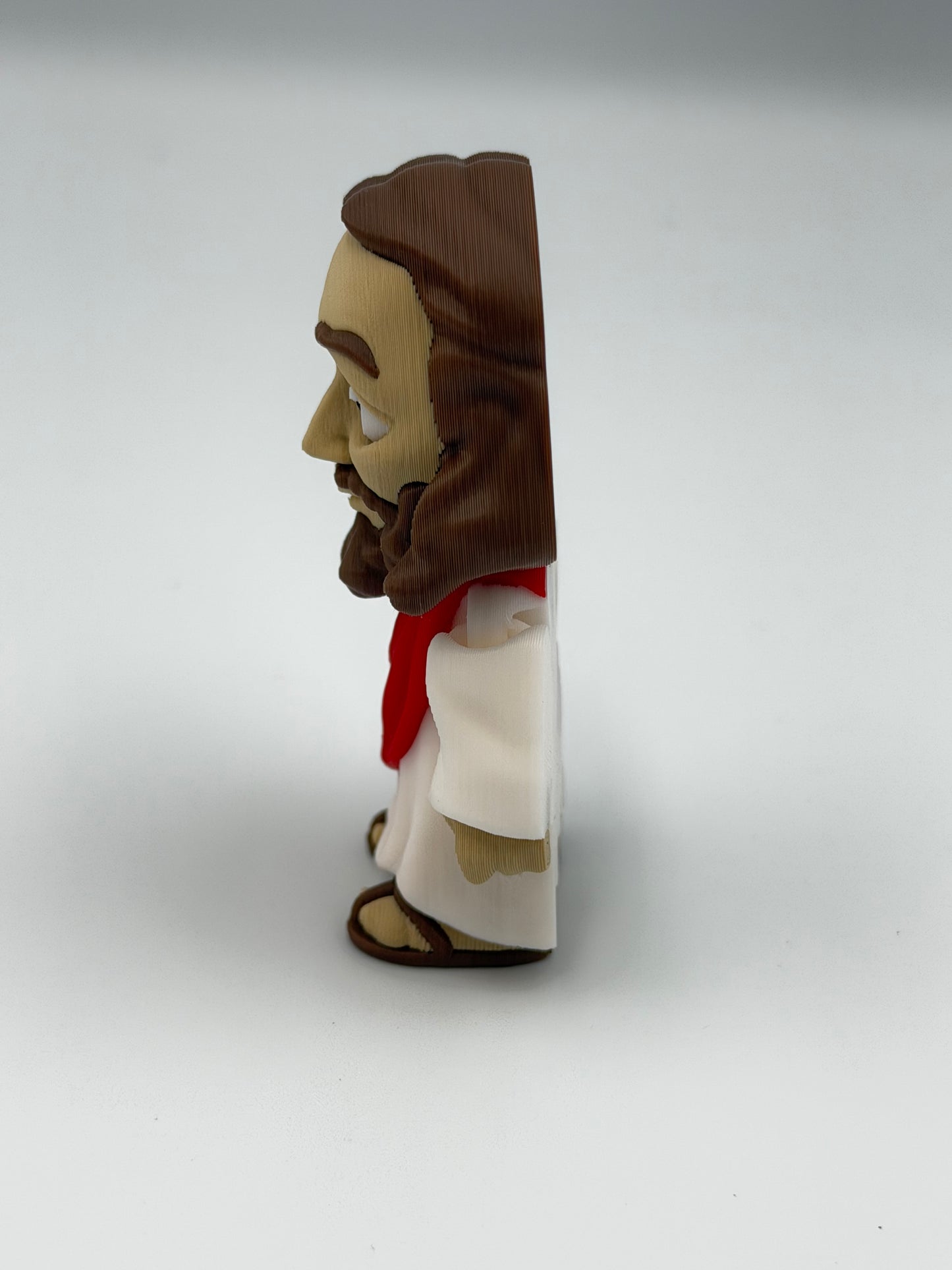 3D Printed Jesus Mini Figure – Inspirational Christian Desk Decor Collectible