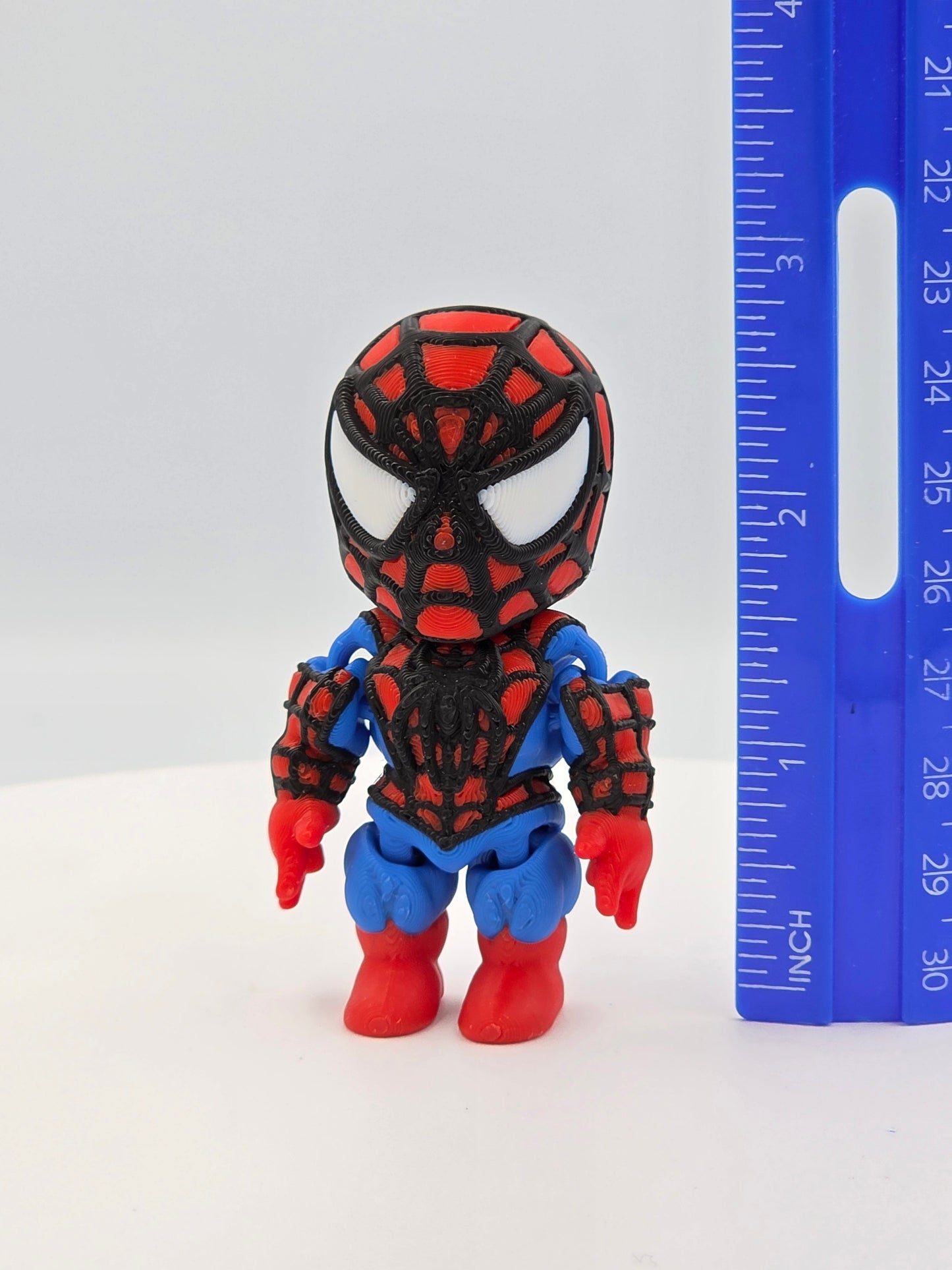 3D Printed Marvel Mini Figures – Spider-Man, Wolverine, Hulk, Venom & Iron Man