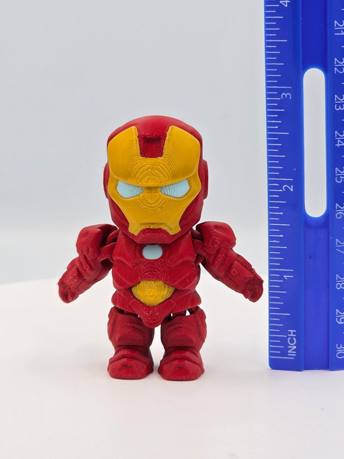 3D Printed Marvel Mini Figures – Spider-Man, Wolverine, Hulk, Venom & Iron Man