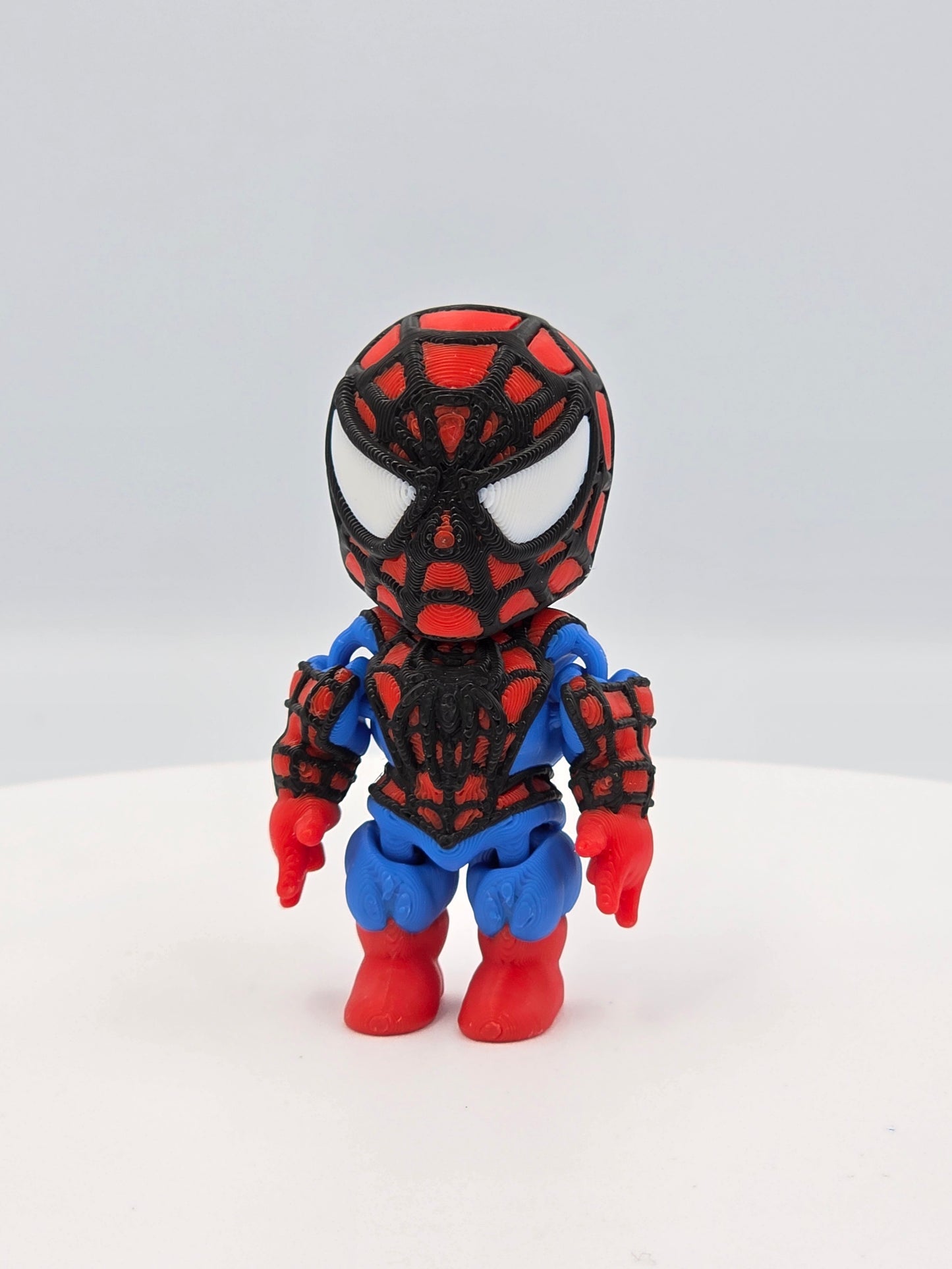 3D Printed Marvel Mini Figures – Spider-Man, Wolverine, Hulk, Venom & Iron Man