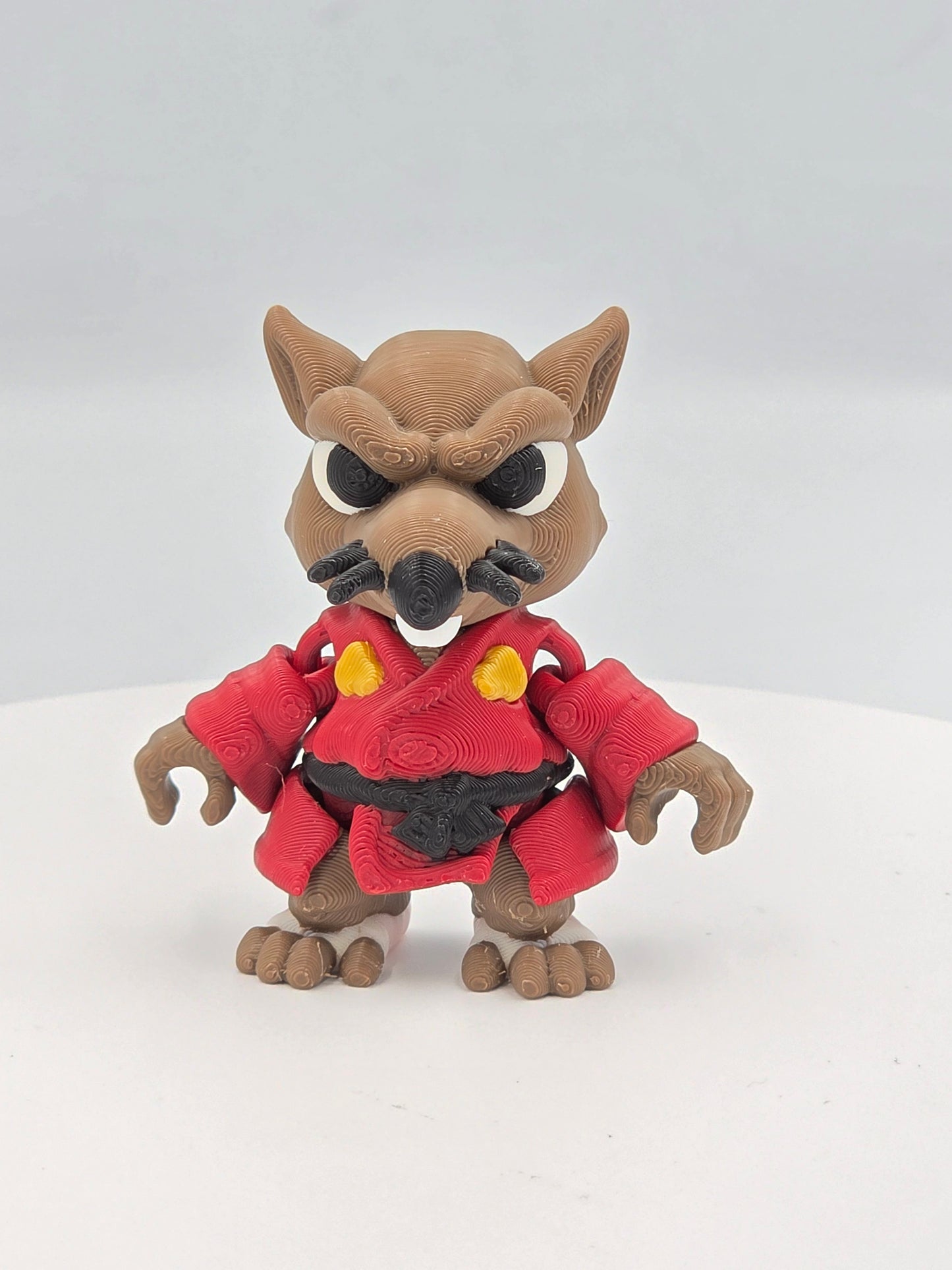 3D Printed Ninja Turtle Mini Figures – TMNT Collectible Set