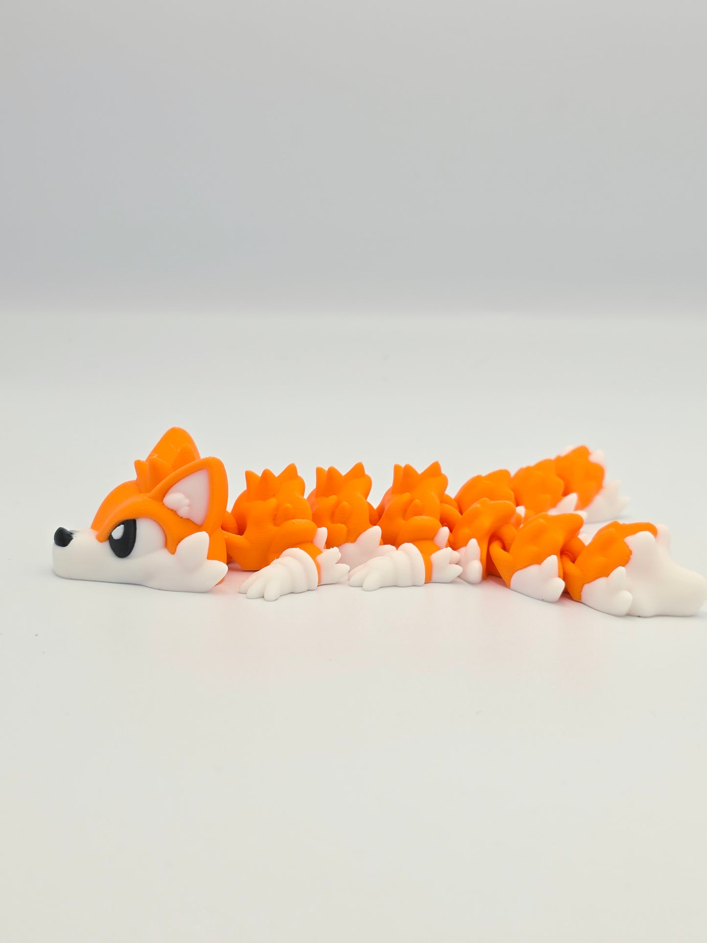 3D Printed Sonic Inspired Dragon Figure | Flexi Fidget Toy