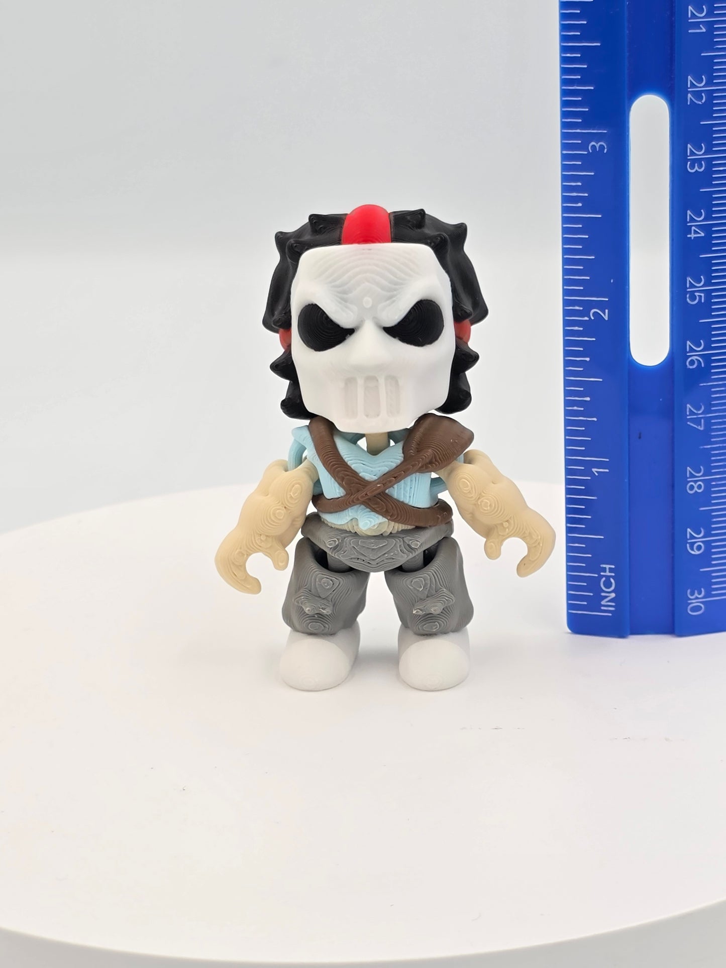3D Printed Ninja Turtle Mini Figures – TMNT Collectible Set