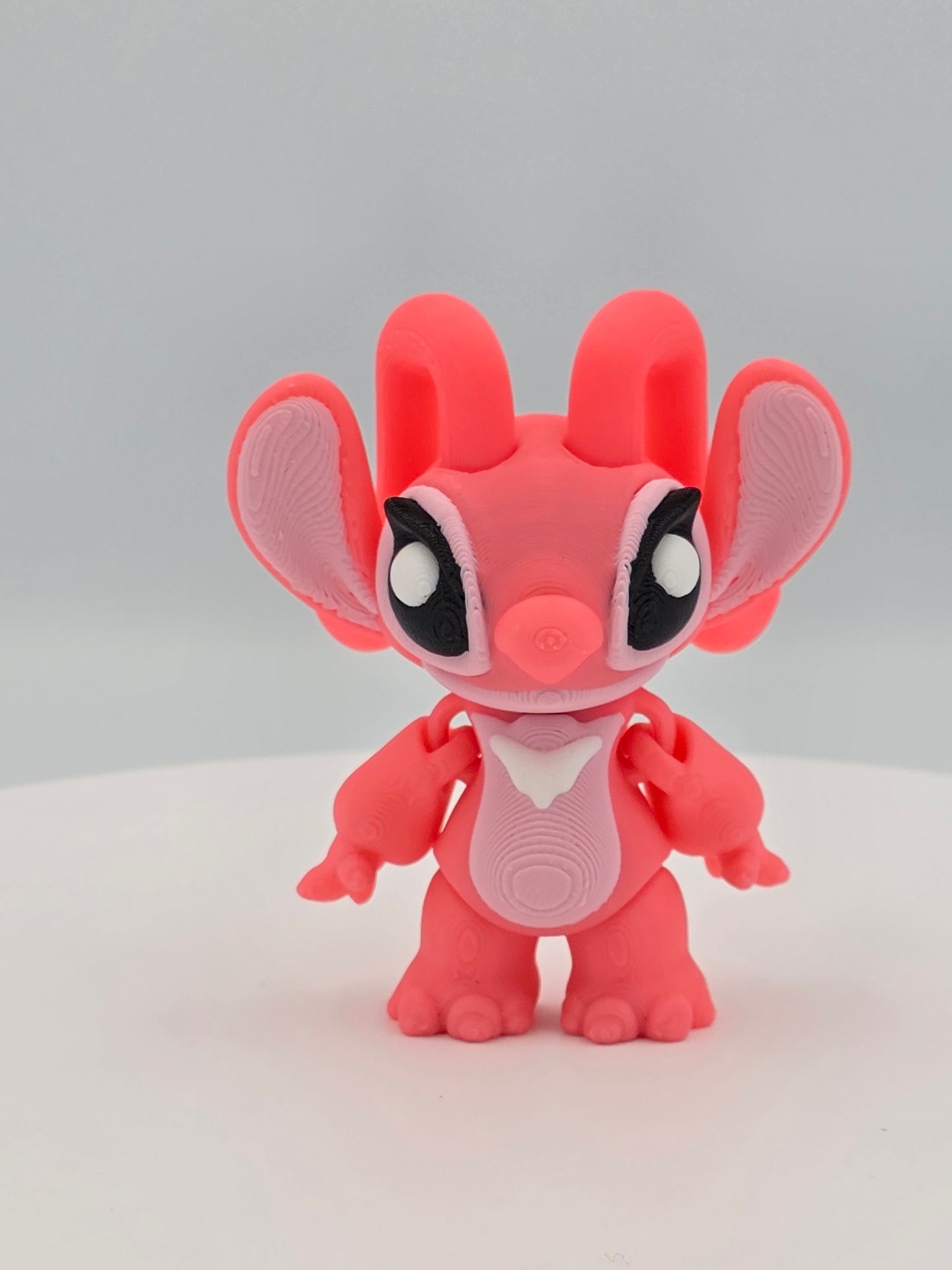 3D Printed Stitch & Angel Mini Figures – Cute Collectible Set