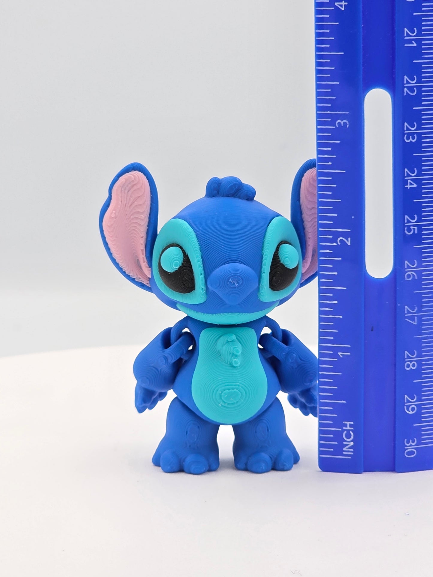 3D Printed Stitch & Angel Mini Figures – Cute Collectible Set