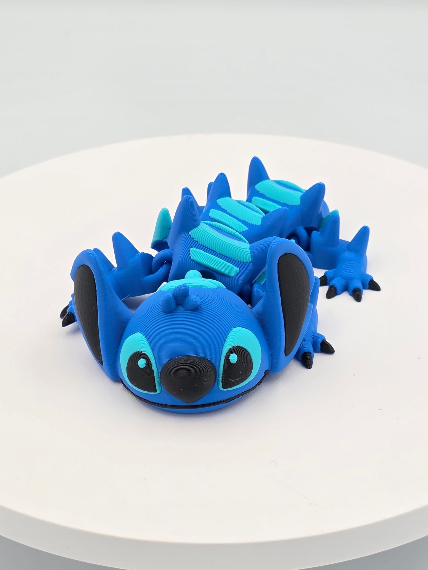 3D Printed Stitch & Angel Mini Figures – Cute Collectible Set
