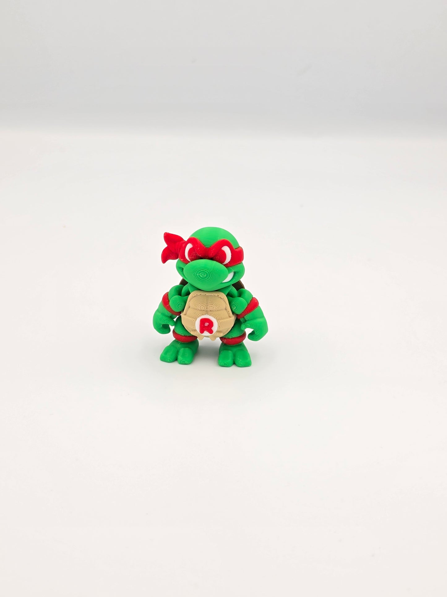 3D Printed Ninja Turtle Mini Figures – TMNT Collectible Set