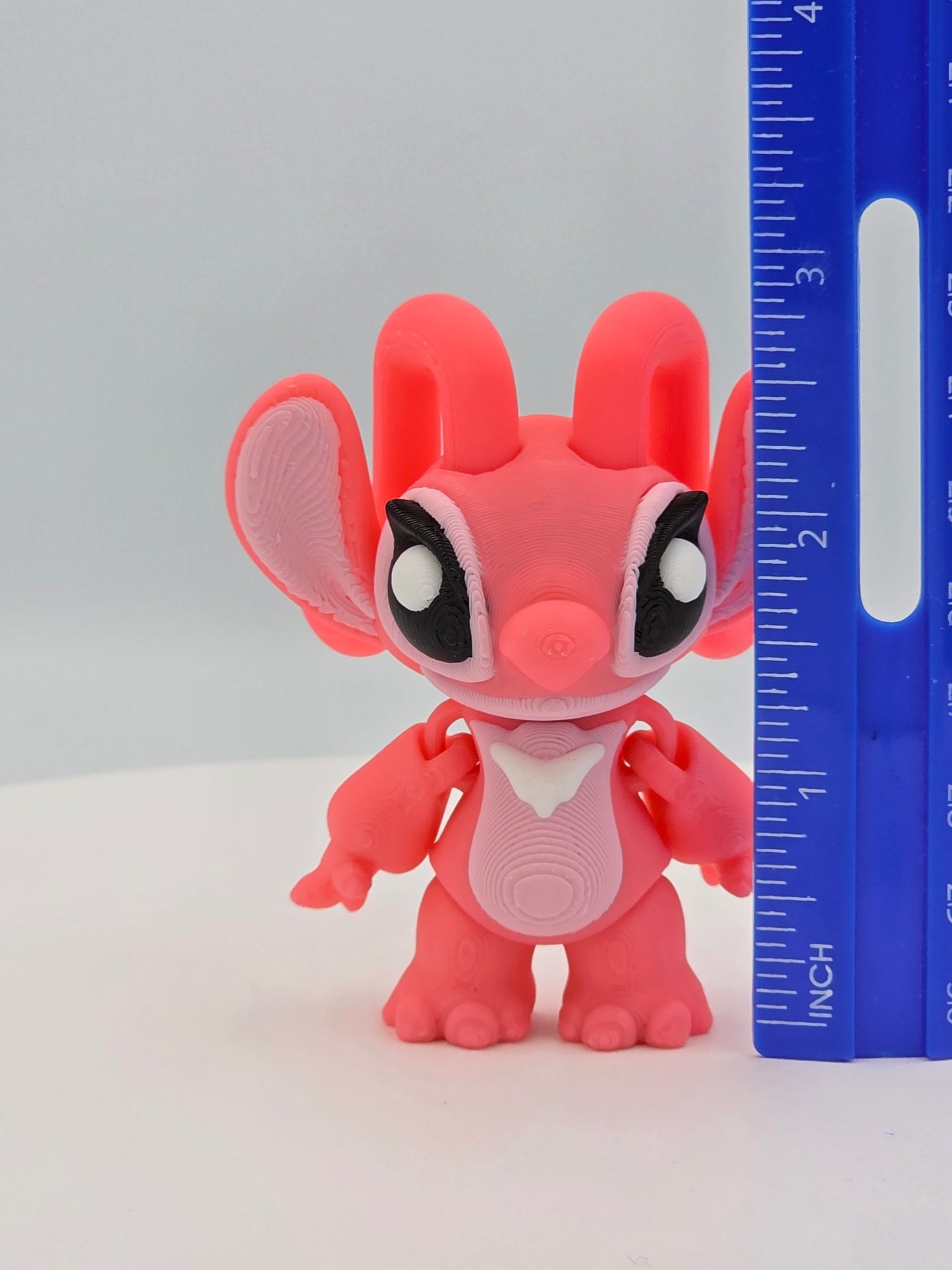 3D Printed Stitch & Angel Mini Figures – Cute Collectible Set