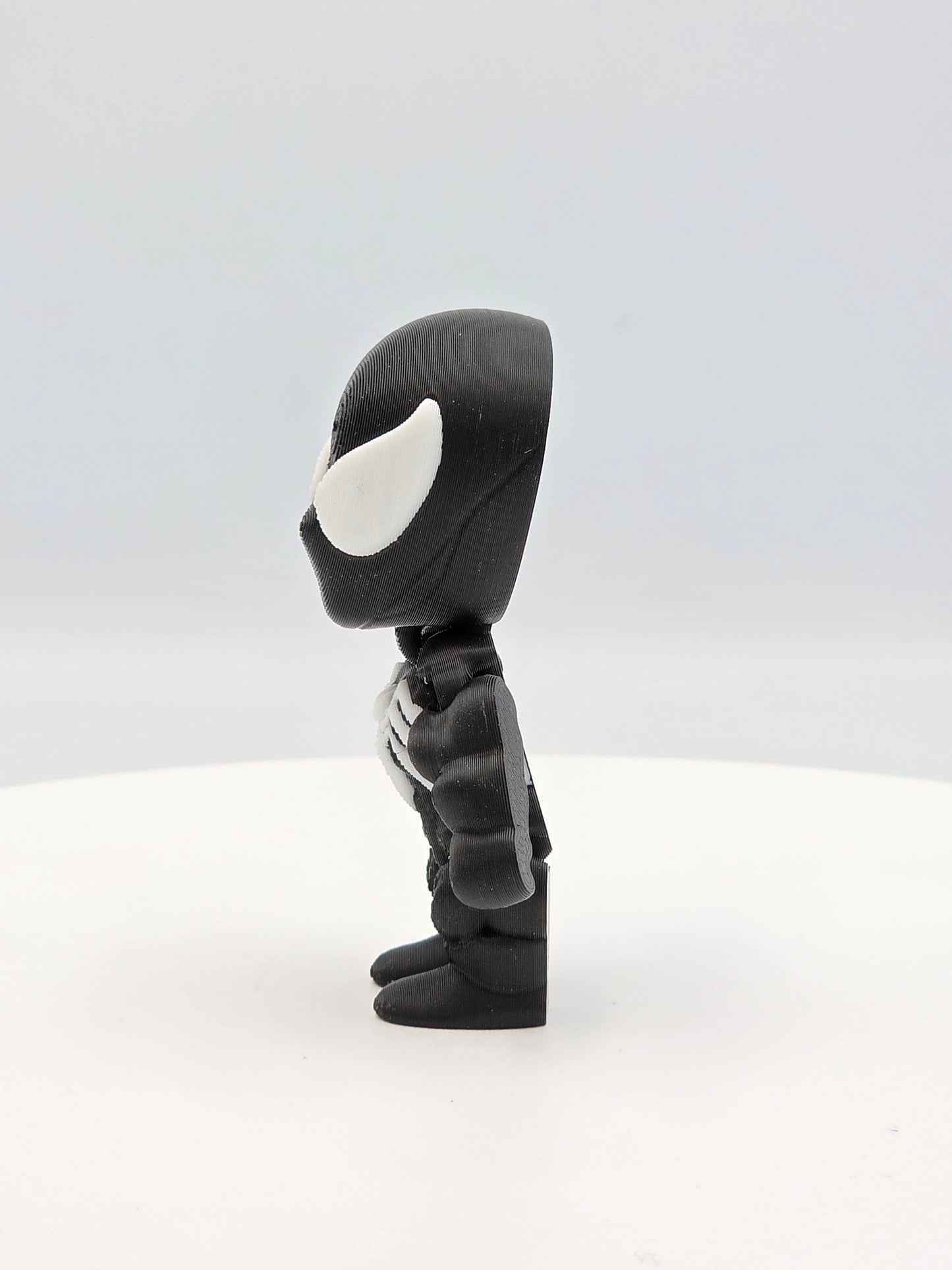 3D Printed Marvel Mini Figures – Spider-Man, Wolverine, Hulk, Venom & Iron Man