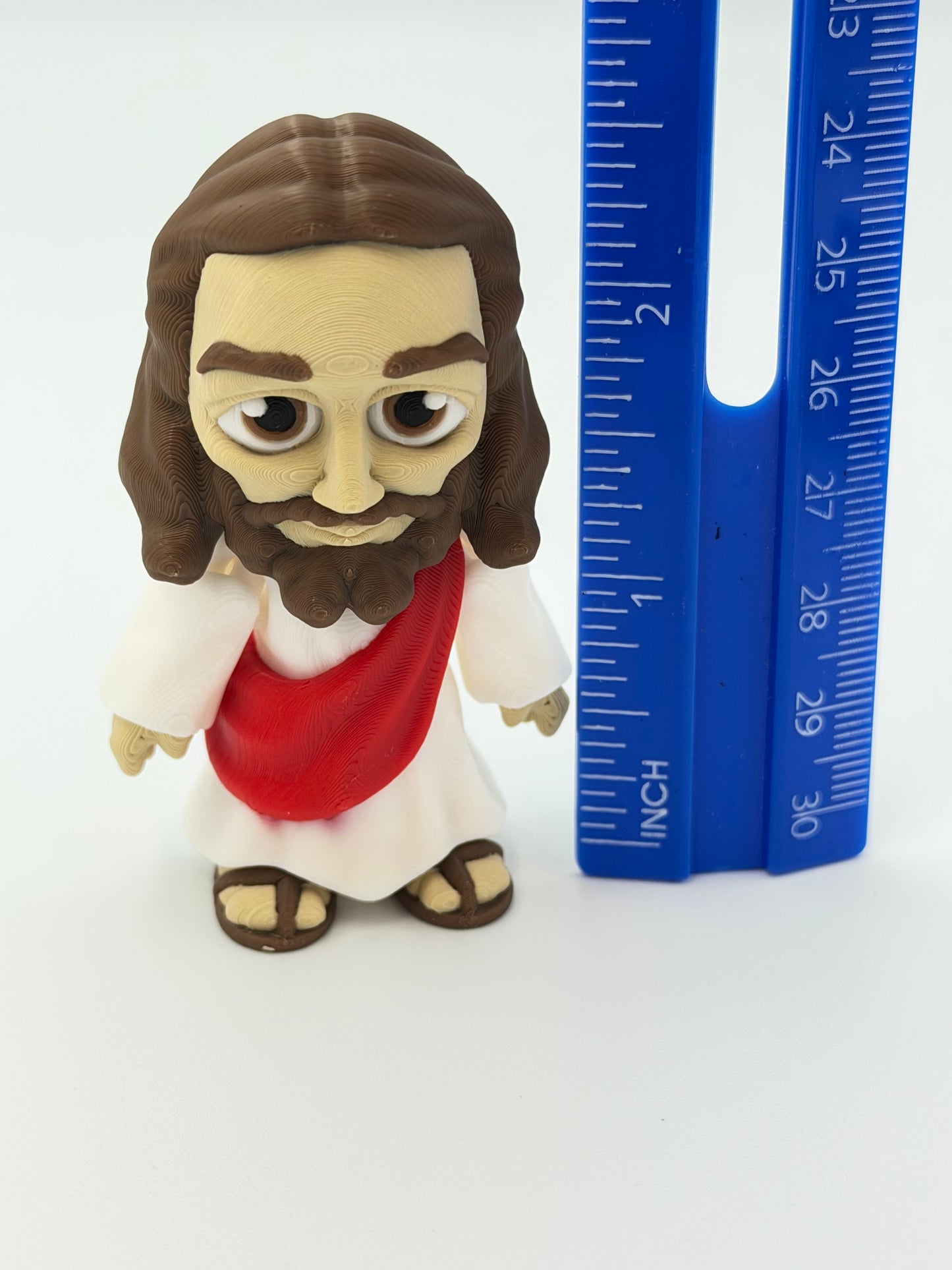 3D Printed Jesus Mini Figure – Inspirational Christian Desk Decor Collectible