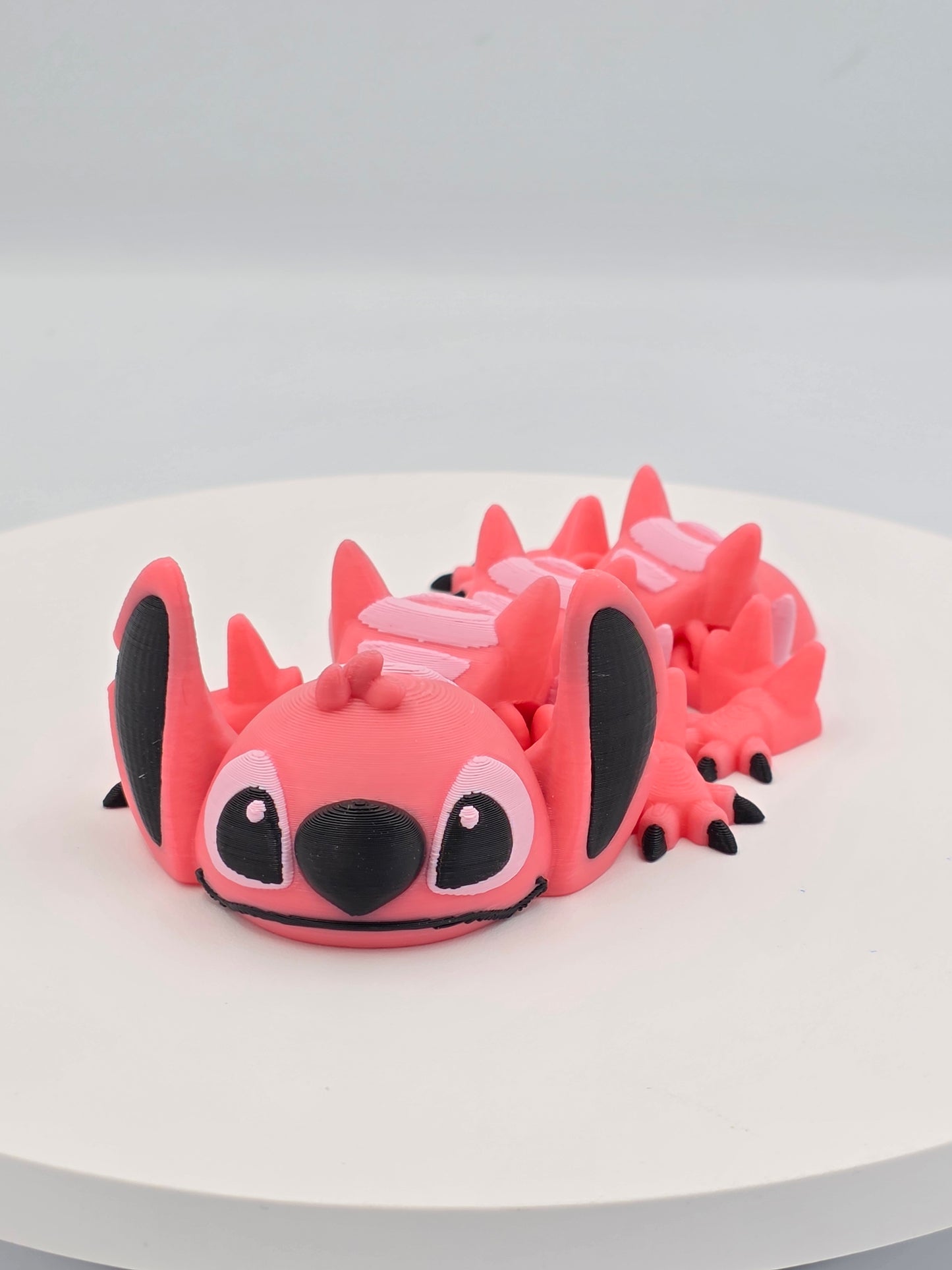 3D Printed Stitch & Angel Mini Figures – Cute Collectible Set