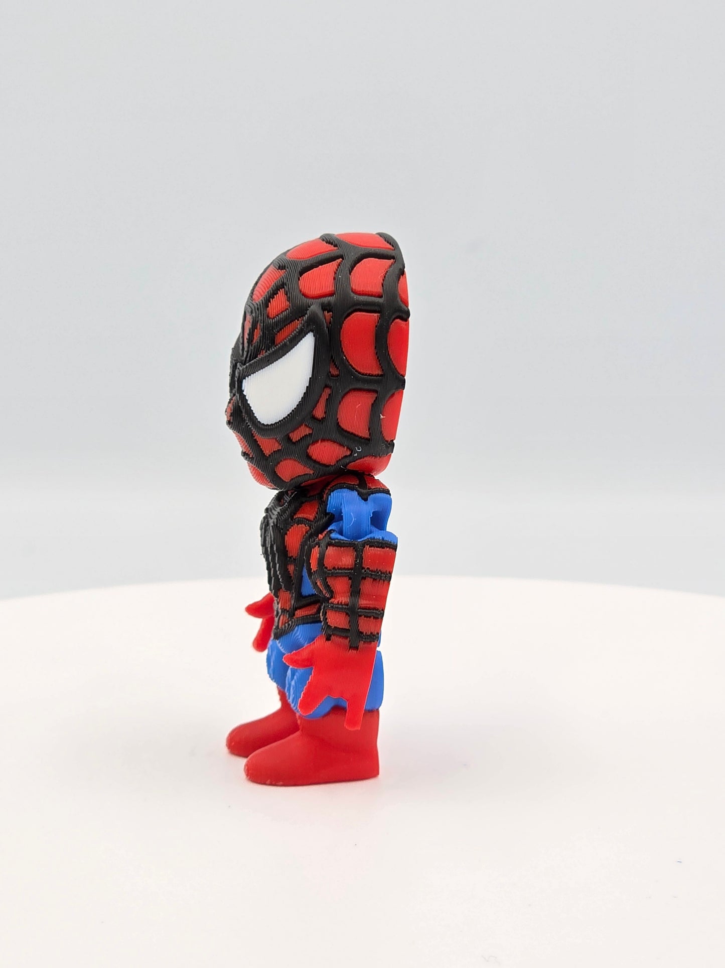 3D Printed Marvel Mini Figures – Spider-Man, Wolverine, Hulk, Venom & Iron Man