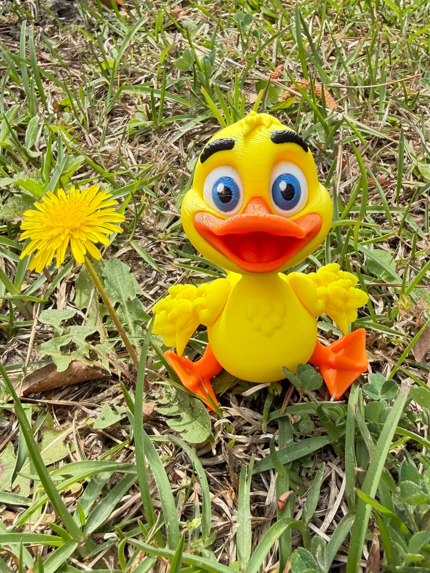 3D Printed Cute Duck Toy – Adorable Collectible Desk Figure