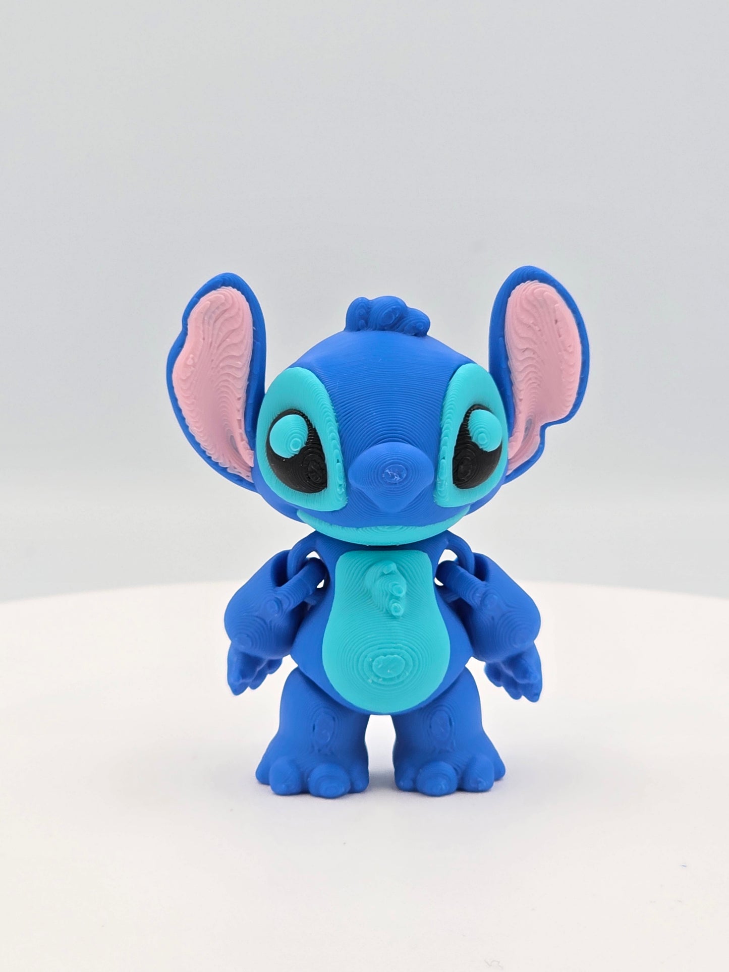 3D Printed Stitch & Angel Mini Figures – Cute Collectible Set