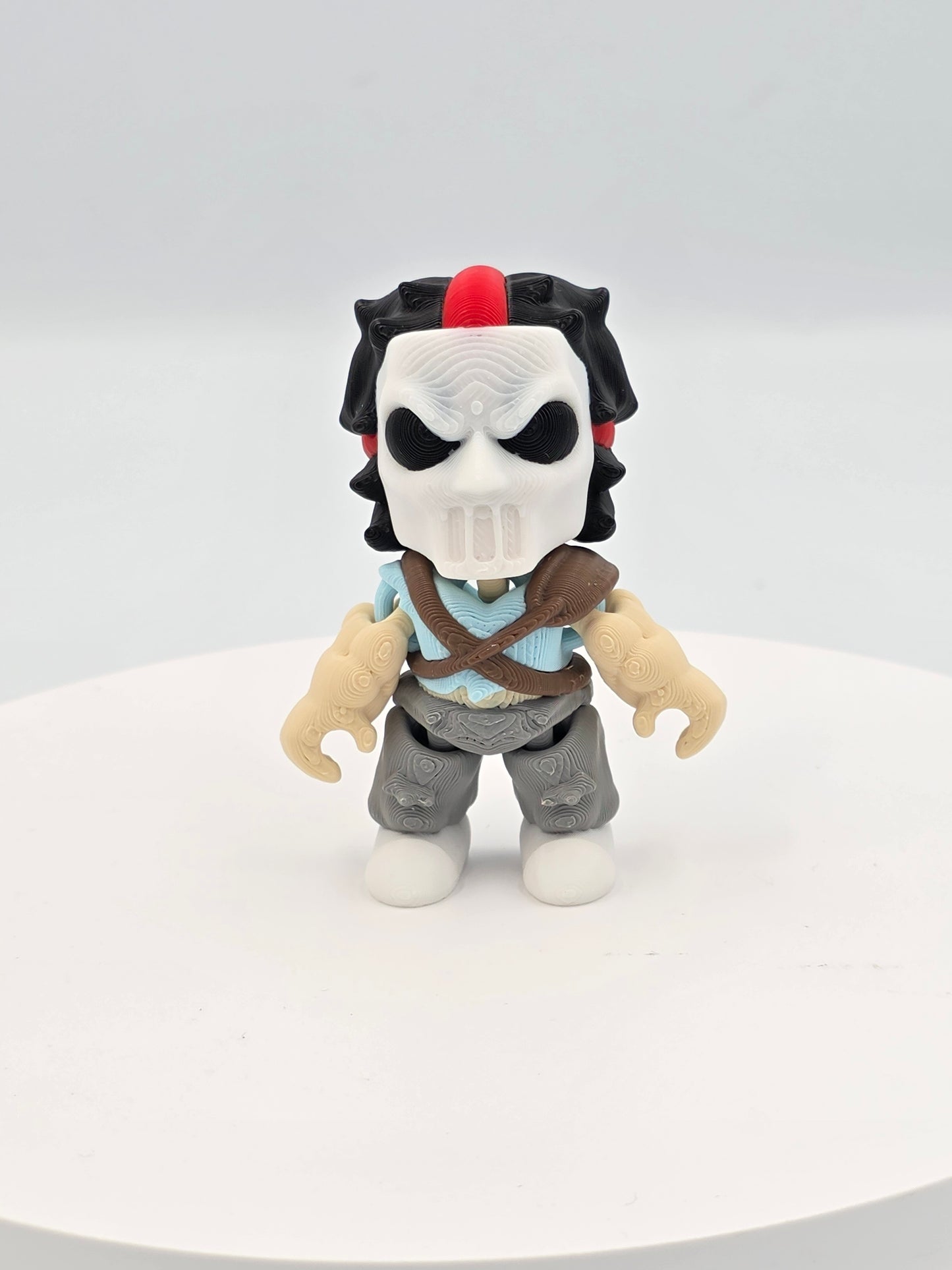 3D Printed Ninja Turtle Mini Figures – TMNT Collectible Set