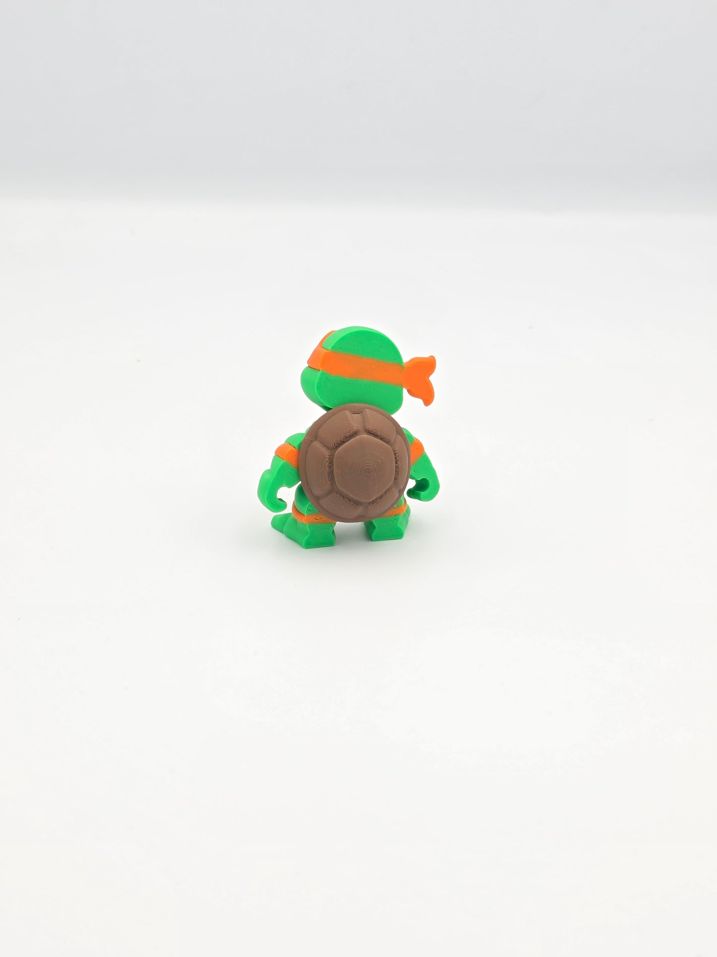 3D Printed Ninja Turtle Mini Figures – TMNT Collectible Set