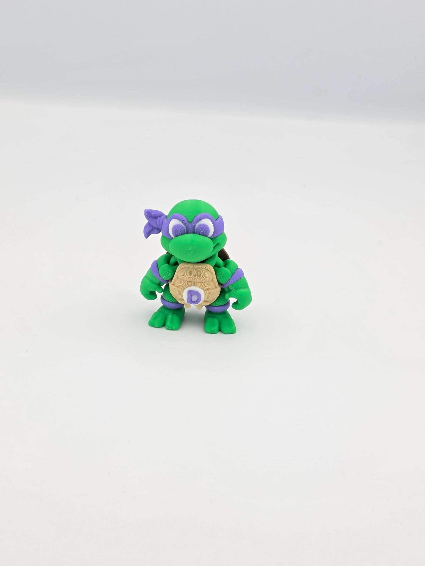 3D Printed Ninja Turtle Mini Figures – TMNT Collectible Set