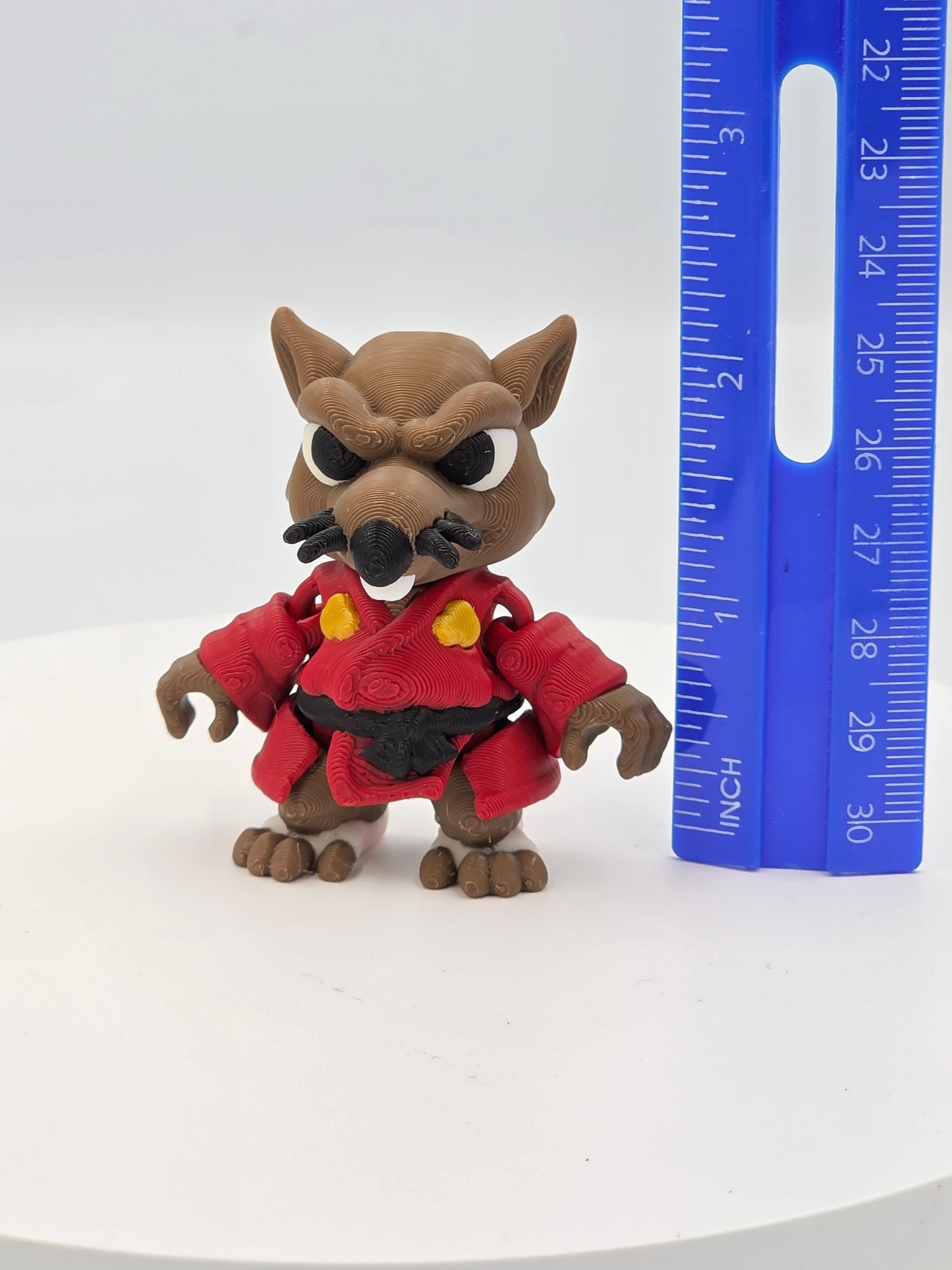 3D Printed Ninja Turtle Mini Figures – TMNT Collectible Set