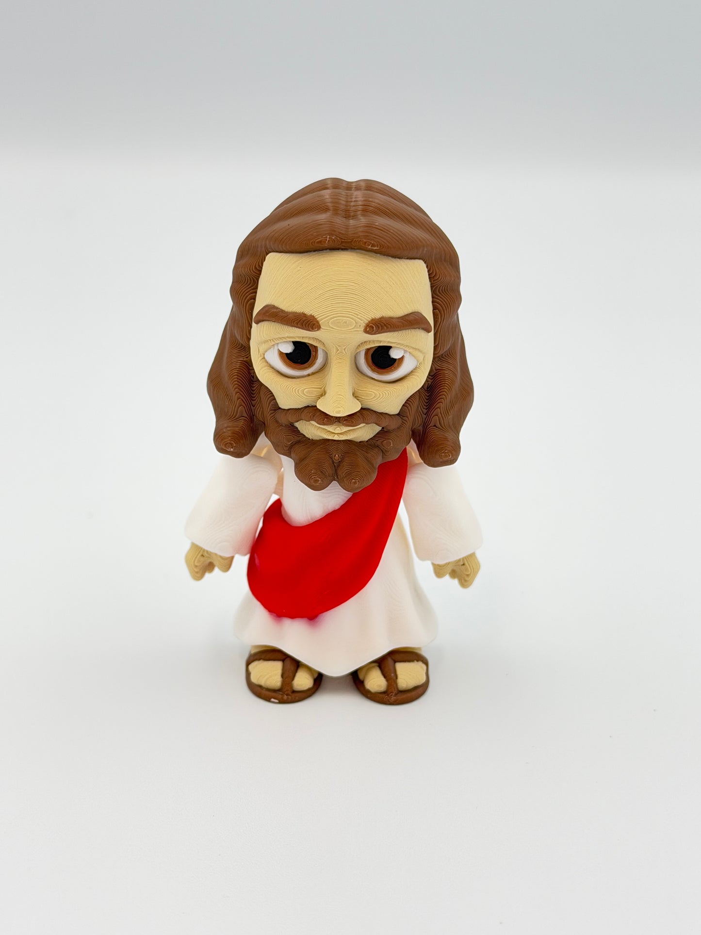 3D Printed Jesus Mini Figure – Inspirational Christian Desk Decor Collectible